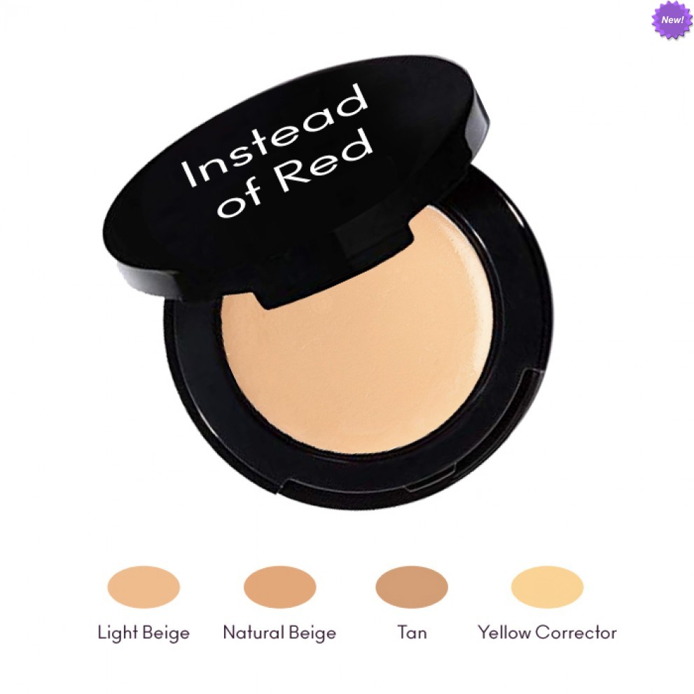 INSTEAD OF RED: THE ULTIMATE CONCEALER